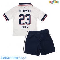 Camisa de time de futebol Bayern Munich Sacha Boey #23 Replicas 2º Equipamento Infantil 2026-27 Manga Curta (+ Calças curtas)
